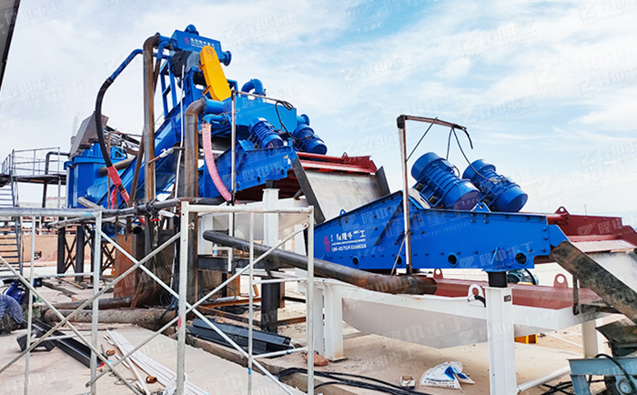 细砂回（huí）收机现场