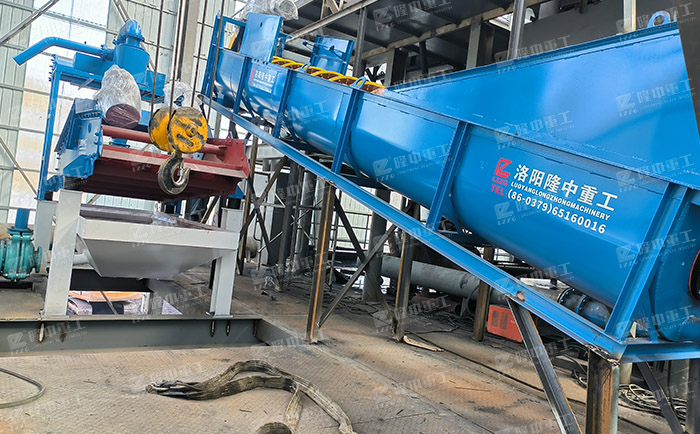 细沙（shā）回收机现场