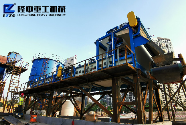 带式压滤机（jī）现场